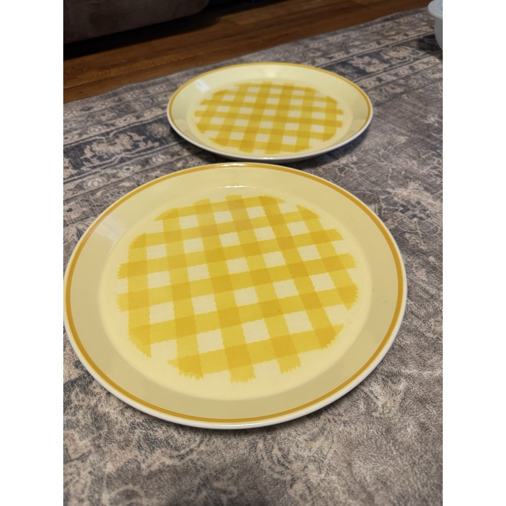 2-Vtg BUTTERNUT C4382 by Mikasa Dinner‎ Plate 10.75" NEW NEVER USED made in Japa